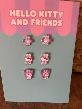 Sanrio Hello Kitty And Friends Earrings Set